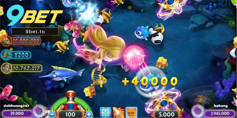 Đồ họa  bắn cá tiên 3D đẹp mắt và âm thanh sống động