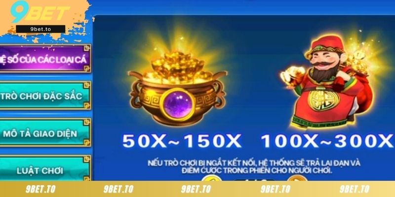 Khám phá các tính năng đặc biệt tại Bắn cá Thần Tài