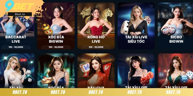 Live Casino là nơi quy tụ những nàng dealer xinh đẹp, nóng bỏng